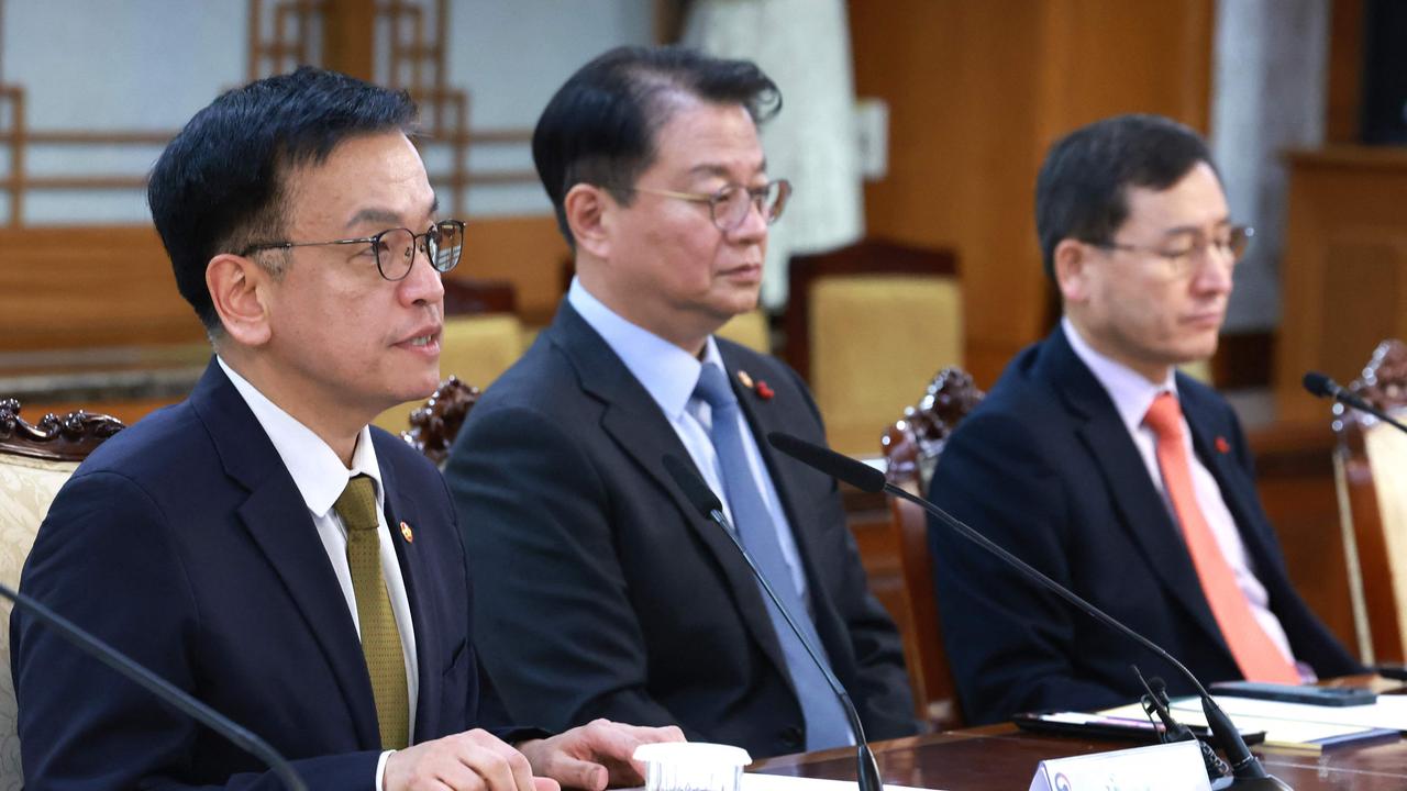 Choi Sang-mok promised on December 27 to overcome the political turmoil that has gripped the country since the short-lived imposition of martial law early this month. Picture: Yonhap/AFP