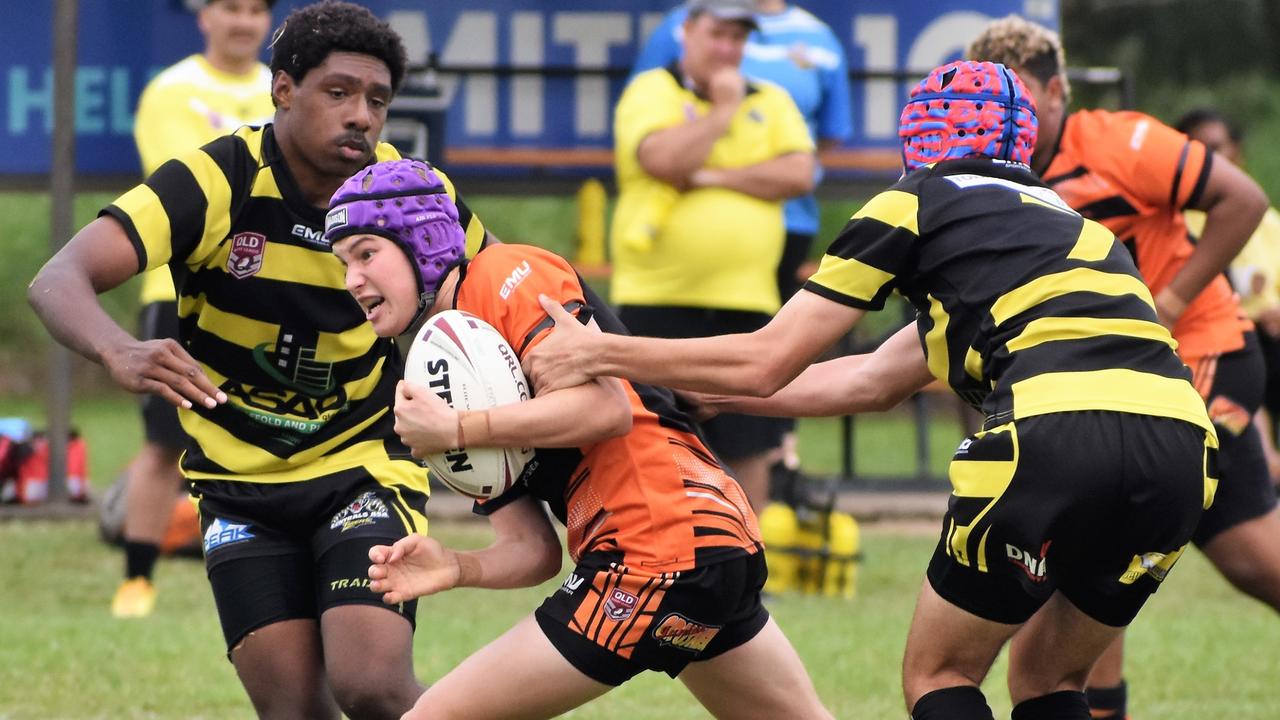 Herbert River Crushers U16s v Centrals Tigers rugby league photographs ...