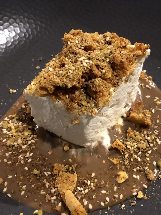 Vanilla parfait at Terroir.