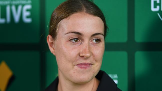 Tayla Vlaeminck missed Monday’s warm-up match.