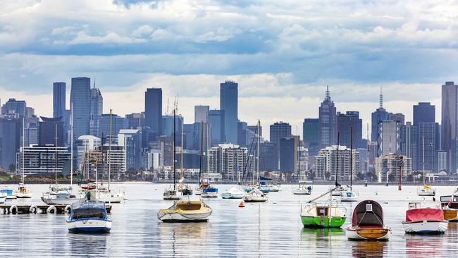 Melbourne’s population will grow to 6.1 million over the next 10 years, government predictions reveal. Picture: NCA NewsWire / Sarah Matray