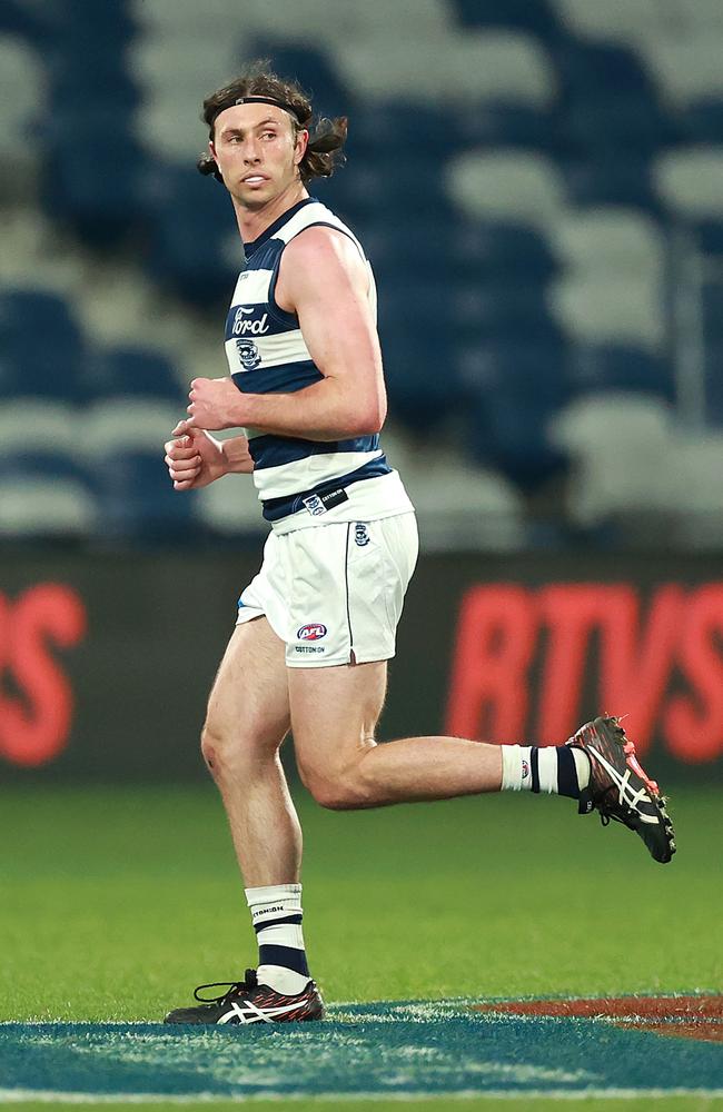 Jack Henry is one of a bunch of Cats searching for a new deal. Picture: Kelly Defina