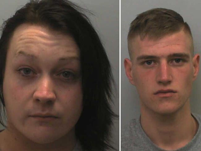 Kayleigh Woods and Jack Williams murdered housemate Bethany Hill. Picture: Worcestershire Police