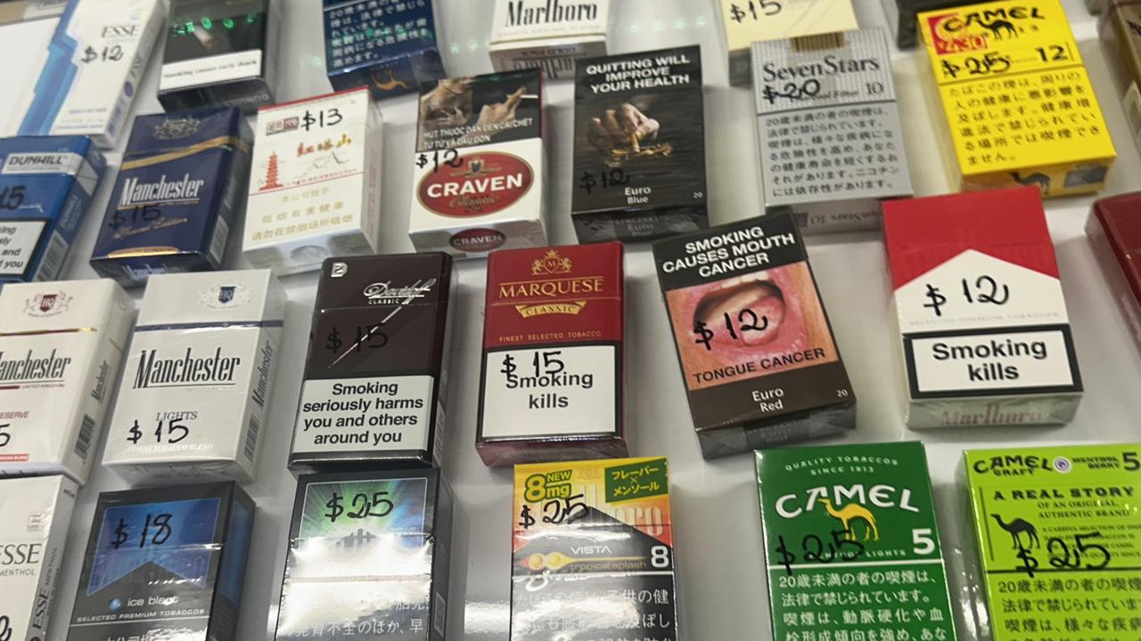 Inside the Gold Coast shops selling black market cigarettes