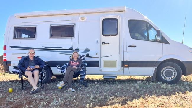 Kerri McConnel said she "just loves" life on the road. Picture: Supplied