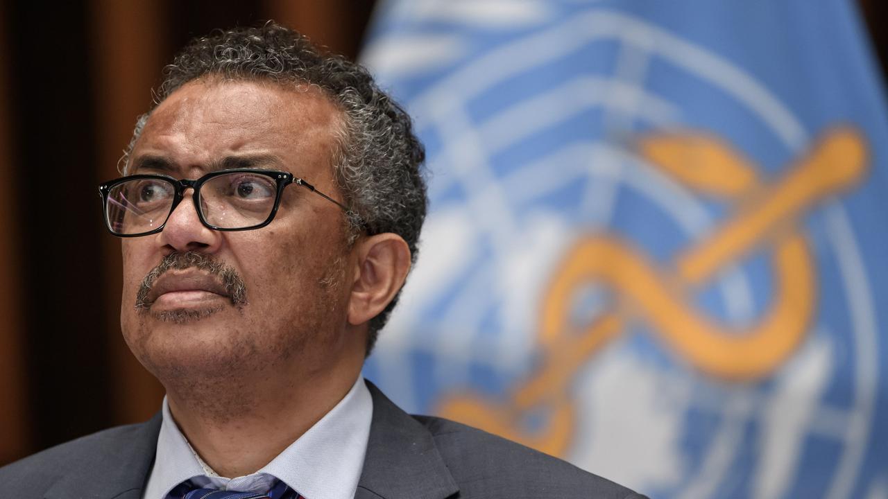 World Health Organisation director general Tedros Adhanom Ghebreyesus says investigators will visit Wuhan in the next stage of the process. Picture: AFP