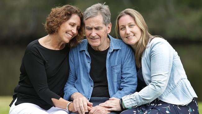 The McBrides share their personal story to shine a light on the plight of carers. Picture: Mark Scott