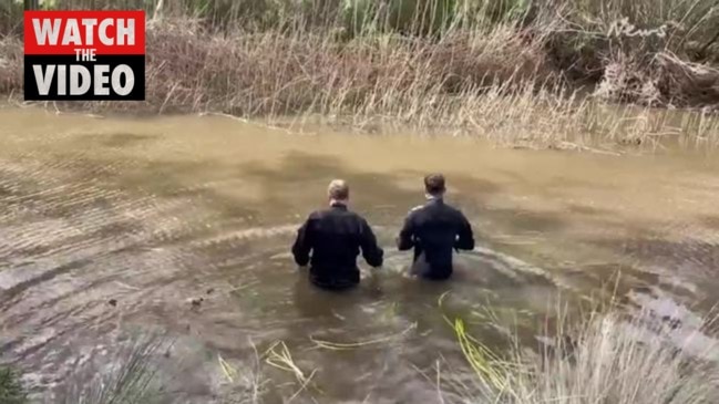 Creek search for murdered bikie associate