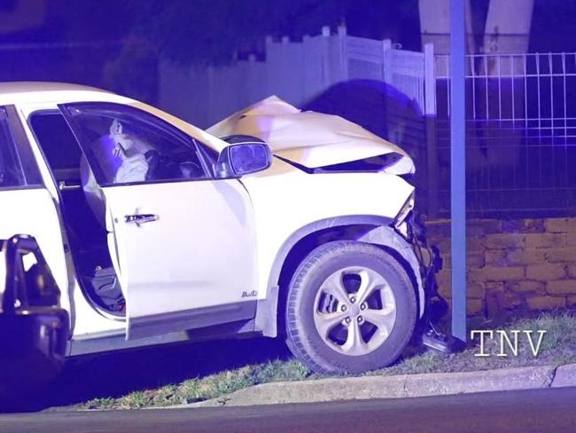 Cowra fatal crash between a Kia and a minibus. Credit: TNV