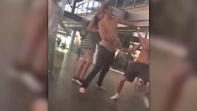 Schoolies fight on streets of Surfers