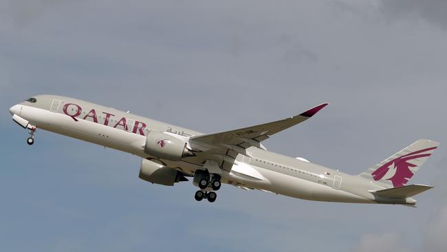 The Russian variant was found in people arriving on a Qatar Airways flight from Doha. Picture: AFP.