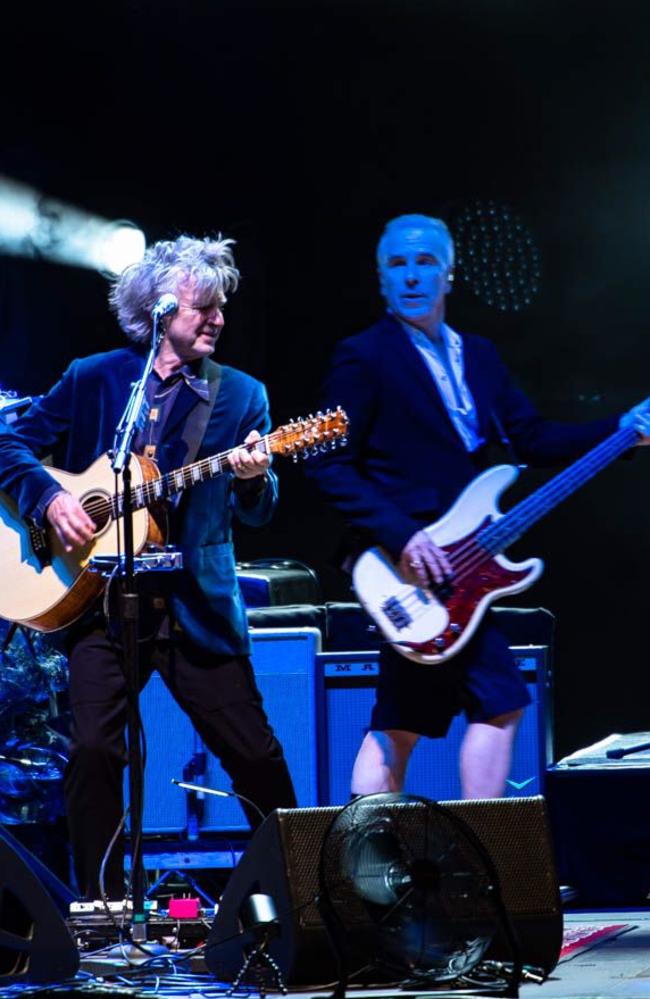 Crowded House headline A Day on the Green at Sirromet Wines. Picture: Sonia Bettinelli Photography