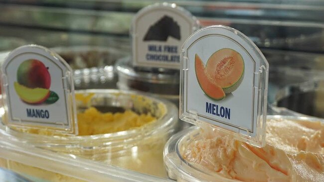 Gelato is freshly made in-store at Surrey Hills’ Meddling Mother Goose.