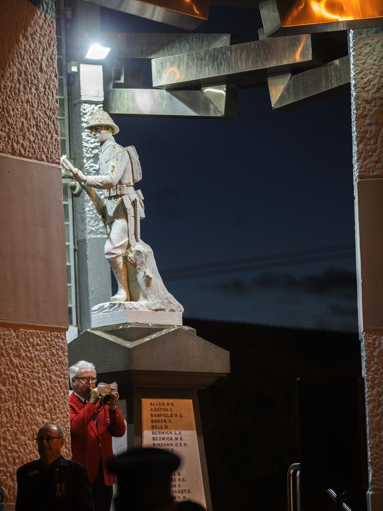 Ulverstone Dawn Service. PICTURE CHRIS KIDD