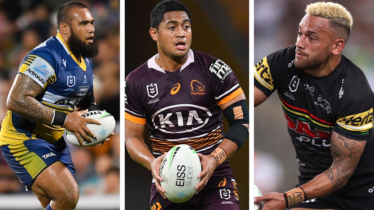 Junior Paulo, Anthony Milford and Api Koroisau. Getty.