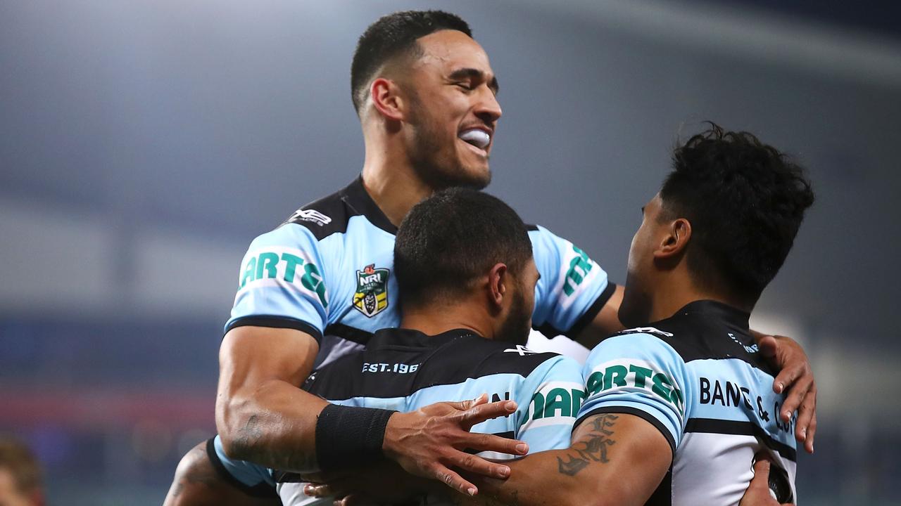 Valentine Holmes and the Sharks are sure to be excited about their the start of the 2019 season. (Photo by Mark Kolbe/Getty Images)