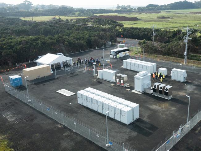 Big battery on Phillip Island,