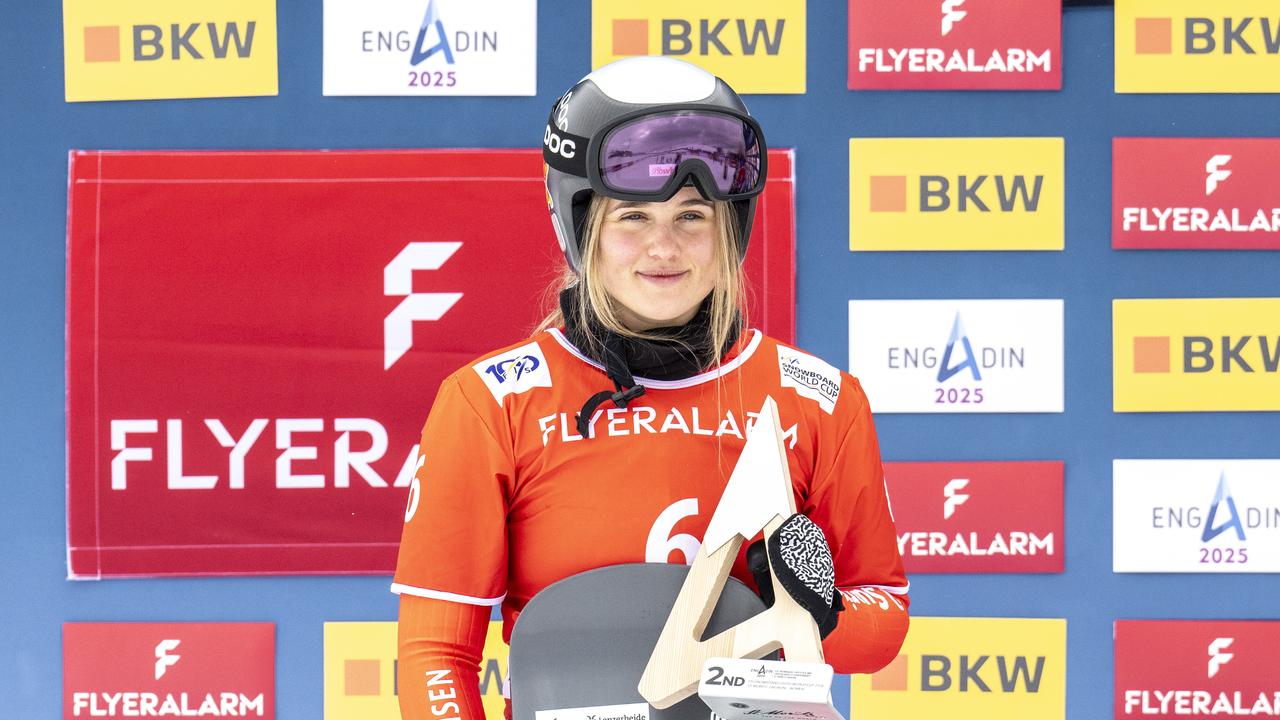 Olympic snowboarder Sophie Hediger tragically died aged 26 after getting caught in an avalanche in Switzerland. (Photo by Millo Moravski/Agence Zoom/Getty Images)