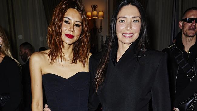 Editor-in-chief of Vogue Australia Christine Centenera and Erica Packer at the Ritz Paris Hotel. Picture: Sonny Vandevelde