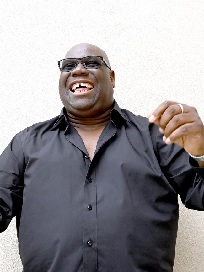 UK DJ Carl Cox. Picture: Jeremy Piper