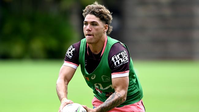 Reece Walsh will be Brisbane’s fullback. Picture: Bradley Kanaris/Getty