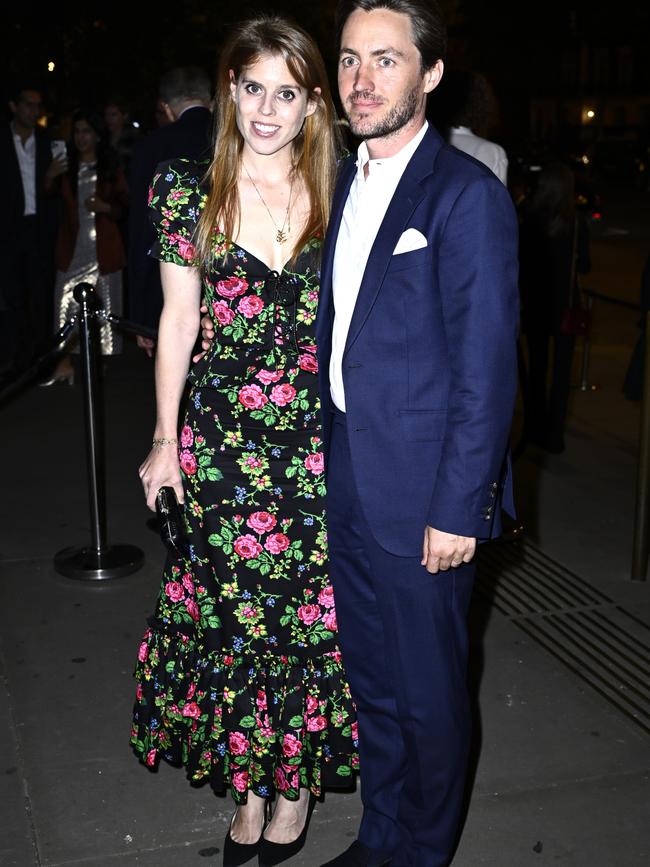 Princess Beatrice and Edoardo Mapelli Mozzi. Picture: Gareth Cattermole/Getty Images