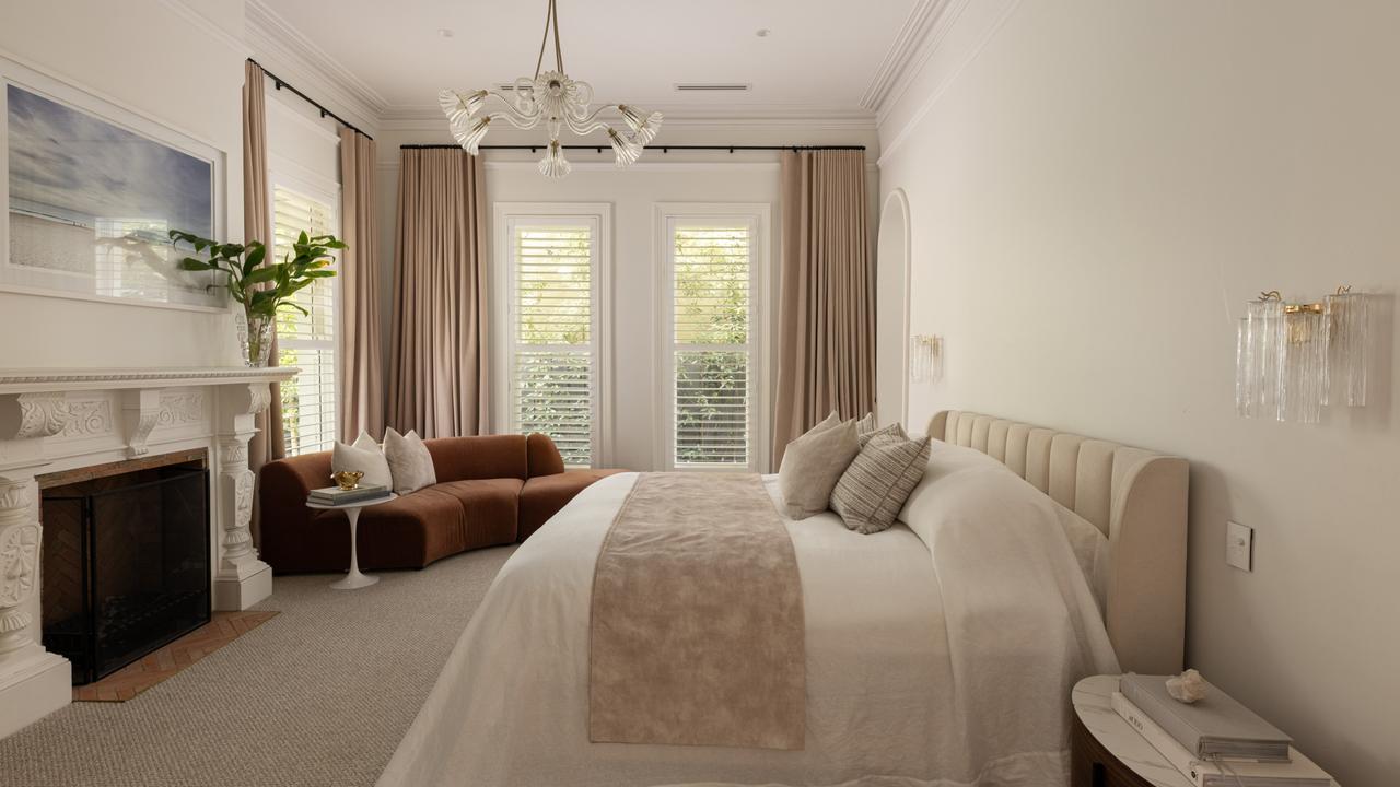 One of the bedrooms.