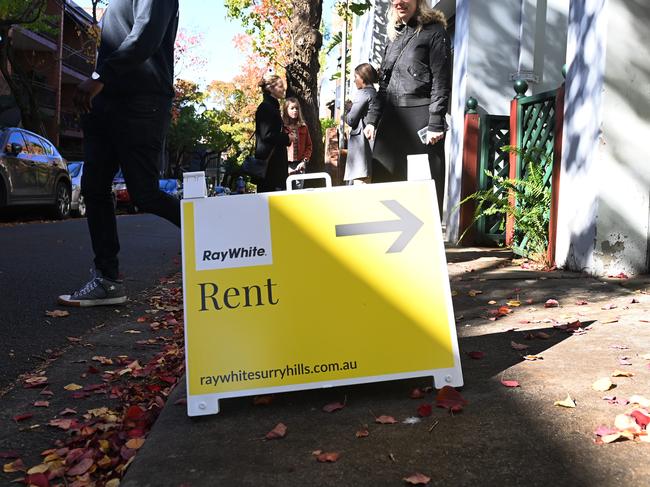 Vacancy rates for rental properties have plummeted in Sydney. Picture: NCA NewsWire / Jeremy Piper