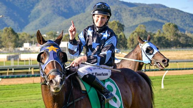 Voorham and Hype after winning the Rockhampton Cup. Picture: Caught In The Act Photography CQ