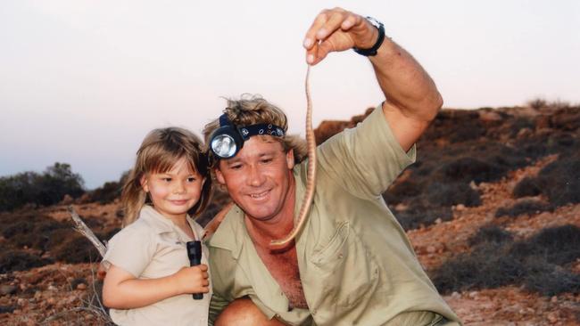 Bindi Irwin was just eight when her dad passed away. Picture: Facebook