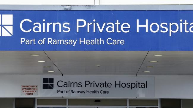 Cairns Private Hospital on Upward Street. Picture: Brendan Radke