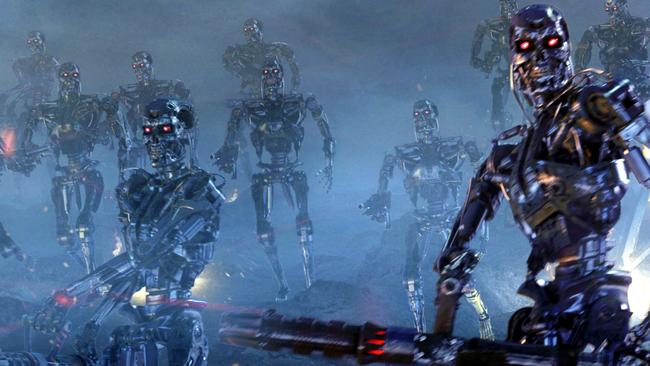 An army of AI-powered terminators could really ruin your day.