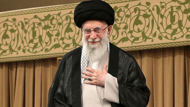 Iran's Supreme Leader Ayatollah Ali Khamenei. Picture: KHAMENEI.IR / AFP)