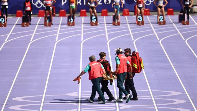 The next heats were delayed. Photo by Anne-Christine POUJOULAT / AFP.