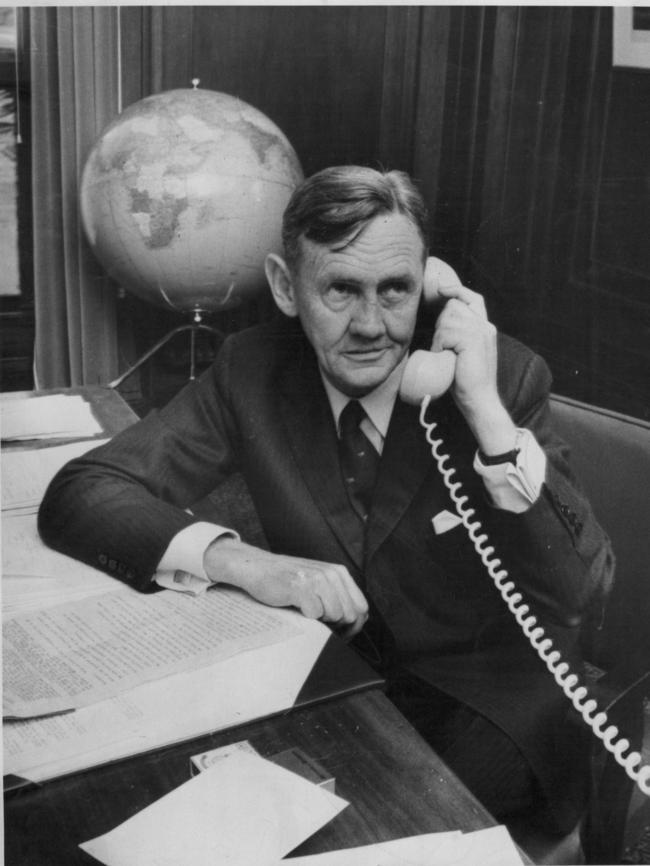 Then-Prime Minister John Gorton.