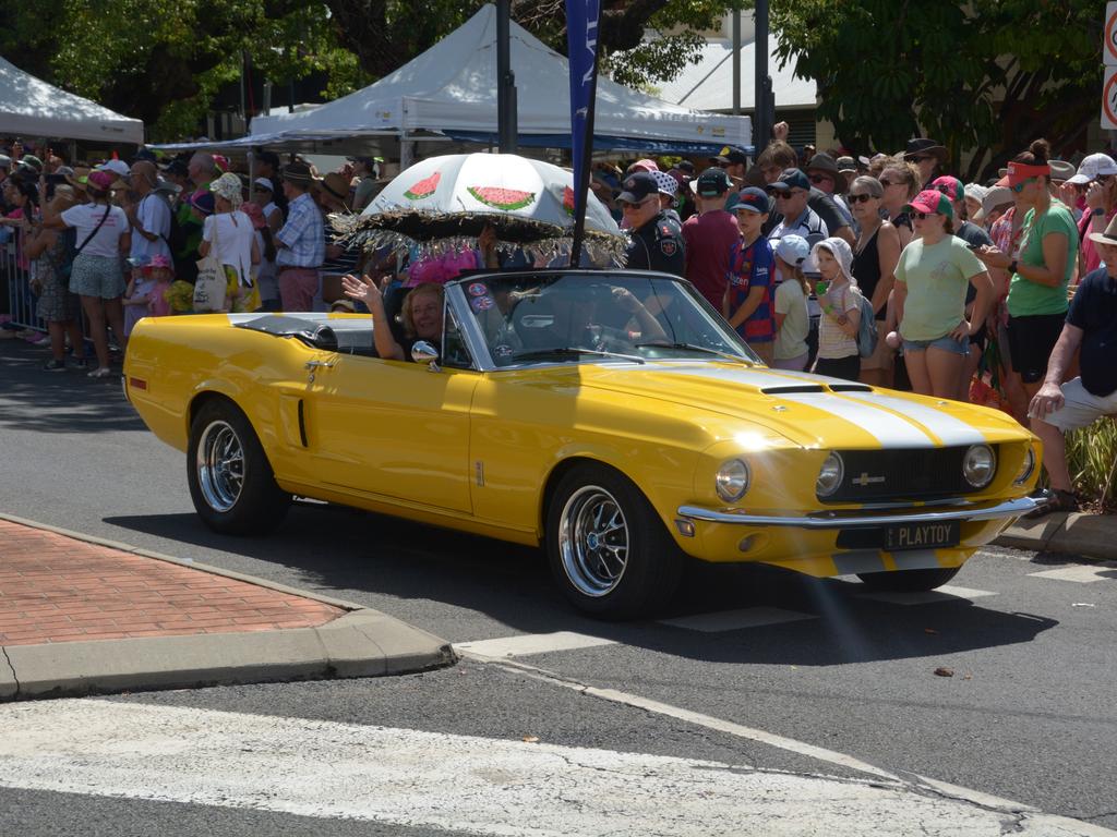 Thousands were in attendance at the Melon Fest parade