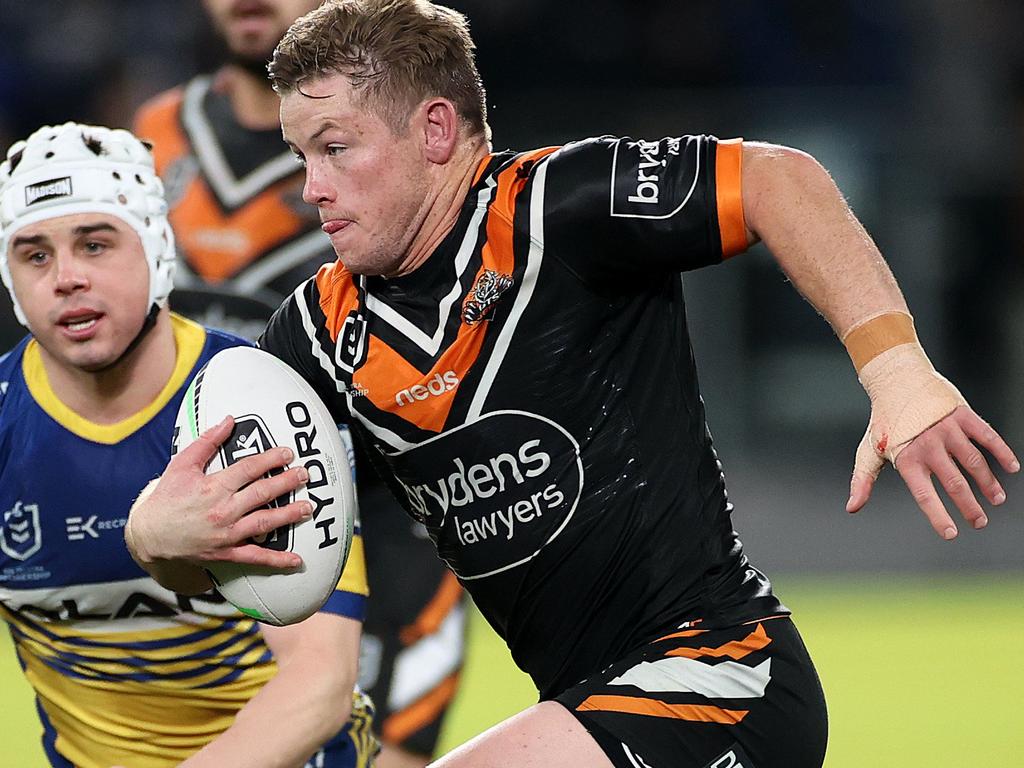 Harry Grant has been one of the players of 2020 – for the Wests Tigers.