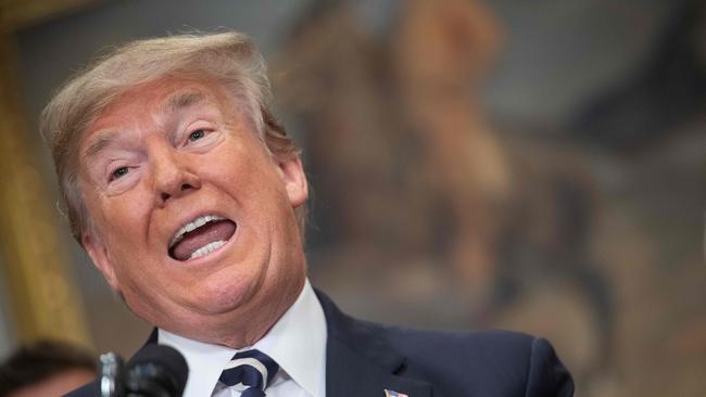 ‘Read my lips. No more summit.’ Picture: AFP