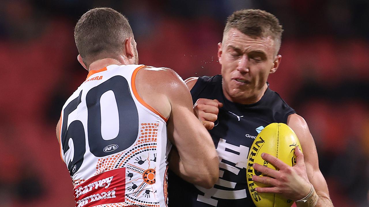 Patrick Cripps and Carlton will be trying to spoil Leon Cameron’s farewell.