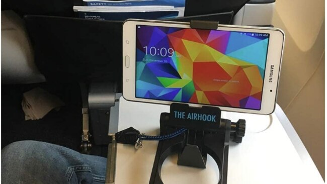 Review: The Airhook Personal Electronic Device Travel Holder