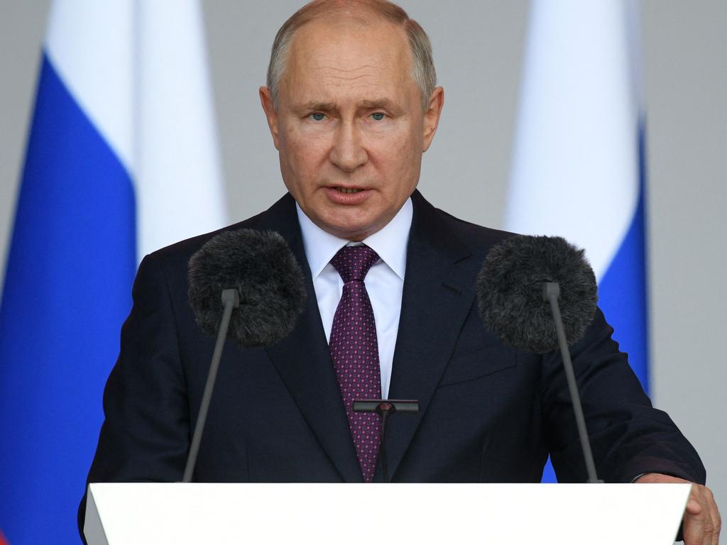 Russian President Vladimir Putin. Picture: AFP