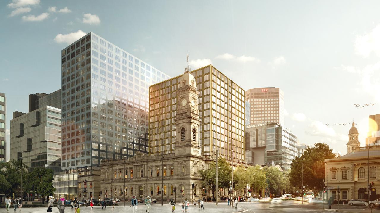 The GPO Hotel Marriott project in Adelaide. Picture: Supplied