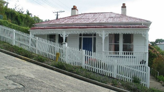 Baldwin Street in New Zealand’s North East Valley, just outside Dunedin. Picture: David Ellis