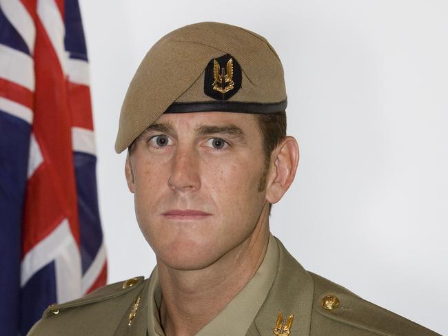 Australian Army soldier Corporal Benjamin Roberts-Smith, VC, MG, official portrait. *** Local Caption *** The Governor-General of the Commonwealth of Australia held an investiture ceremony at Campbell Barracks in Perth to award a Victoria Cross for Australia to Corporal Benjamin Roberts-Smith, VC, MG, on 23 January 2011.  Corporal Benjamin Roberts-Smith, VC, MG, from the Special Air Service Regiment was awarded the Victoria Cross for Australia for his gallantry under fire during operations in Afghanistan in June 2010.    Present at the ceremony were the Governor-General of the Commonwealth of Australia, Her Excellency Ms Quentin Bryce AC; Prime Minister of Australia the Hon. Julia Gillard MP; Leader of the Opposition the Hon. Tony Abbott MP; Minister for Defence the Hon. Stephen Smith MP; Minister for Defence Science and Personnel the Hon Warren Snowdon MP; Governor of Western Australia, His Excellency Dr Ken Michael AC; Premier of Western Australia the Hon. Colin Barnett MLA; Ambassador of the Islamic Republic of Afghanistan, his Excellency Dr Amanullah Jayhoon; Member for Curtin the Hon. Julie Bishop MP; Chief of the Defence Force, Air Chief Marshal Angus Houston AC AFC; Chief of Army, Lieutenant General Ken Gillespie AO DSC CSM; and Special Operations Commander Australia, Major General Gus Gilmore DSC.  The Victoria Cross for Australia is our highest honour. It is only awarded to those who display the most conspicuous gallantry and daring in the face of the enemy. Corporal Benjamin Roberts-Smith, VC, MG, becomes the 98th Australian recipient of the award and the second recipient of the Victoria Cross for Australia since it was instituted in 1991. Picture: Department of Defence