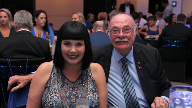 Yolonde and Warren Entsch at a fundraising ball. Picture: Sandhya Ram