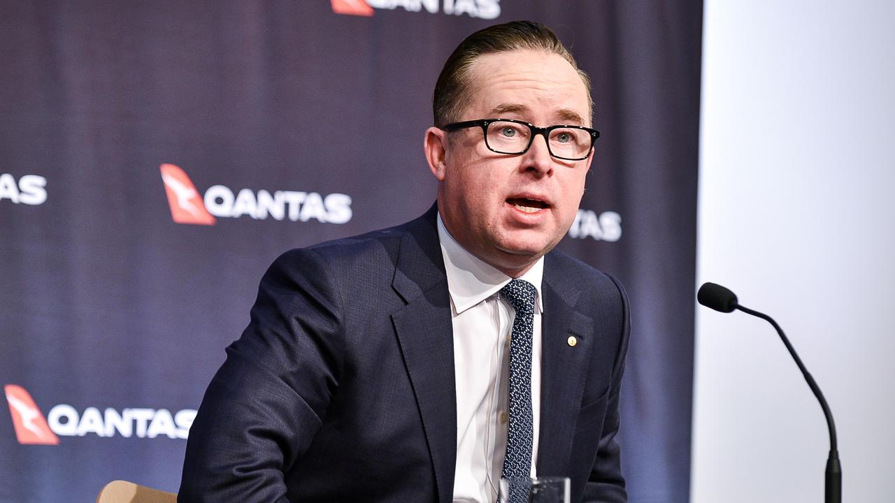 Alan Joyce has called on state and territory leaders not to make ad hoc decisions on border closures. Picture: NCA NewsWire/Flavio Brancaleone