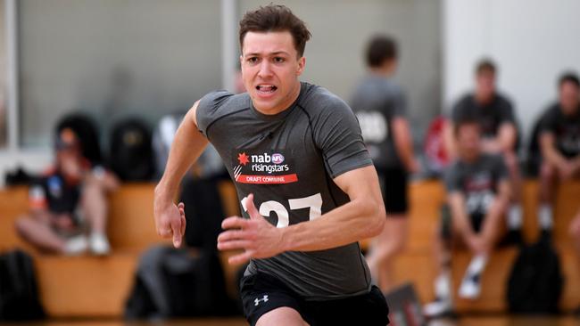 Mitch Duval was a standout at the draft combine. Picture: Tricia Watkinson