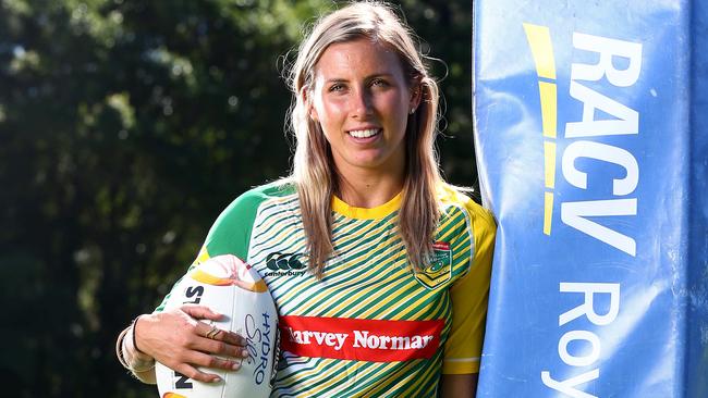 Sam Bremner will miss the Jillaroos’ clash with Canada. Picture: Adam Head