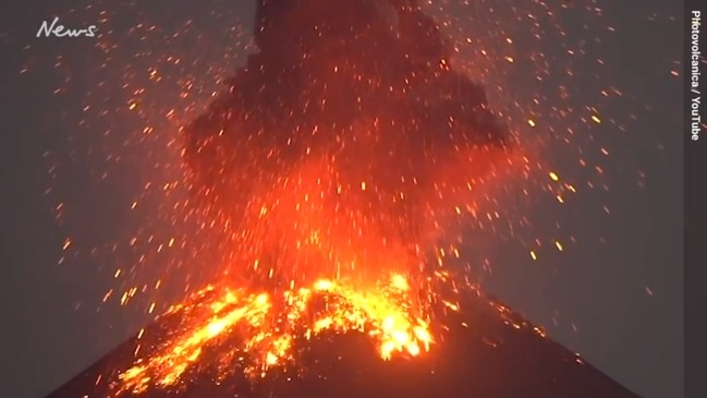 Indonesia's Krakatau volcano creates its own lightning during magnificent eruption