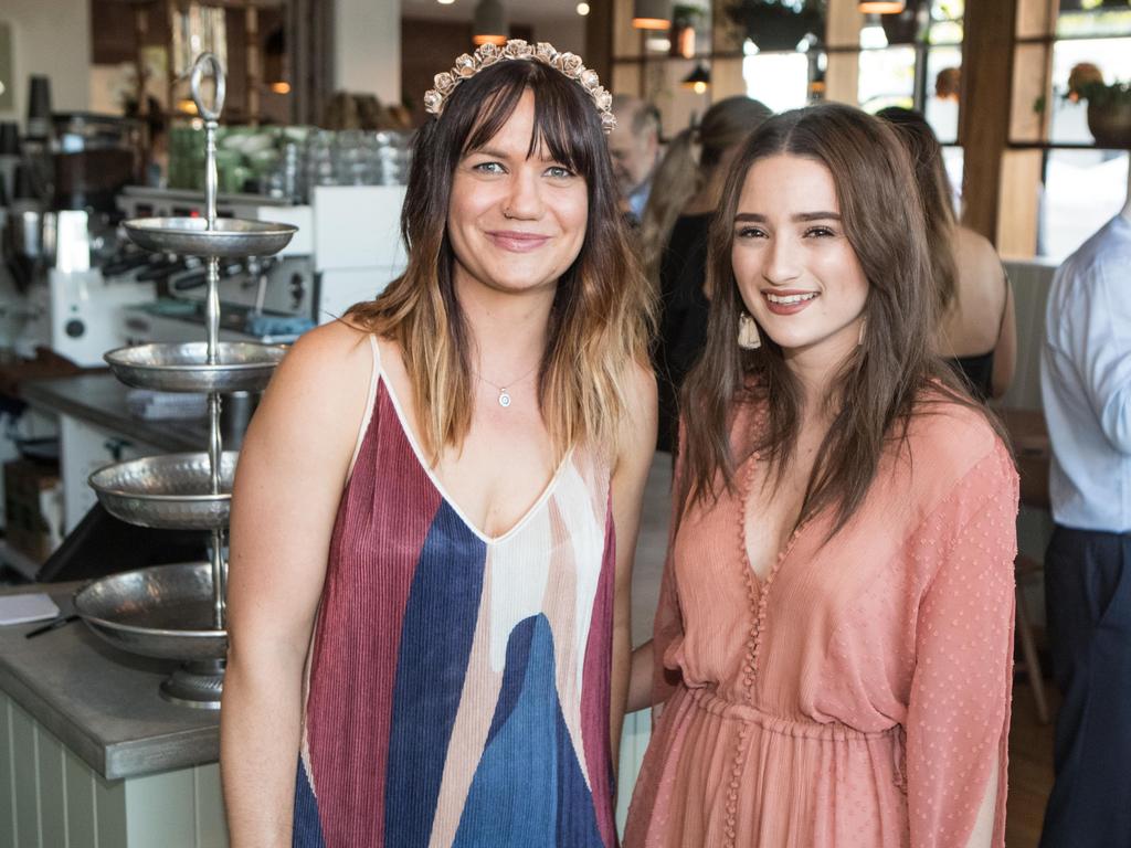 Laura Palin and Sara Della Verde at the launch of new casual, tapas-style restaurant New Nordic in Prospect.